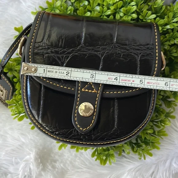 Dooney & Bourke Croco Mini Flap Crossbody - Picture 9 of 14